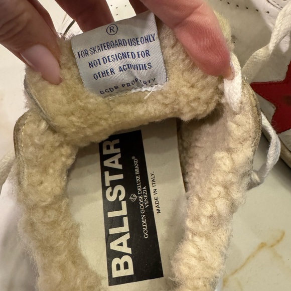 Golden Goose Ball Star Shearling New in Bag 7/7.5 - Picture 4 of 10